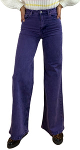 Jeans Wide Morado