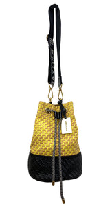 Cartera Tejida Amarilla