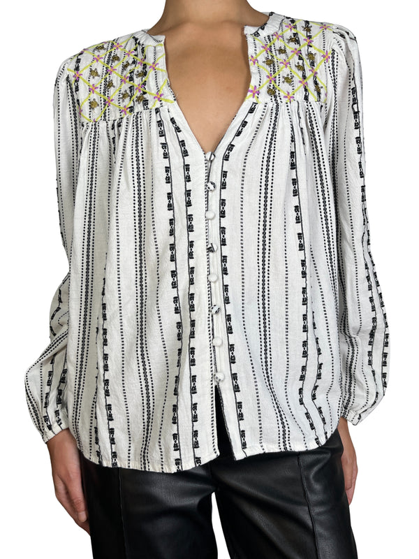 Blusa Bordada
