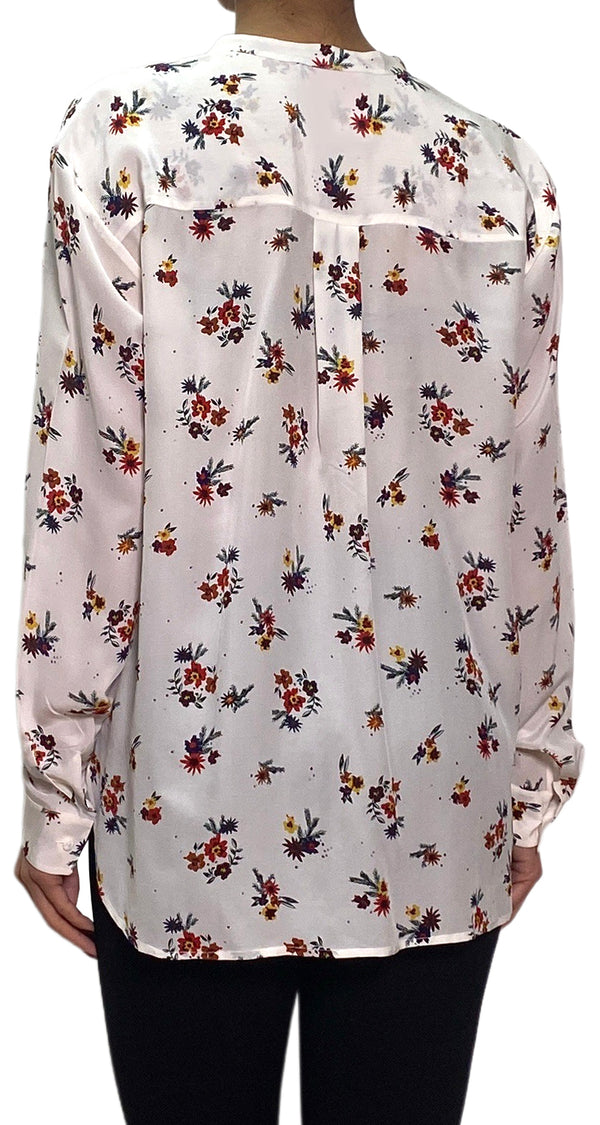 Blusa Seda Flores