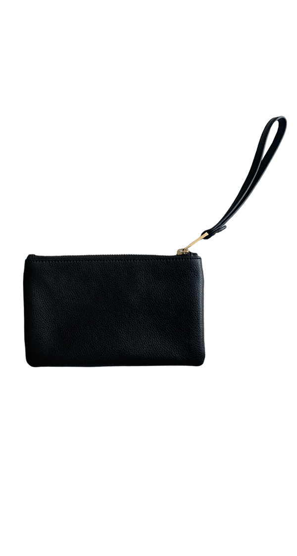 Clutch Black Leather