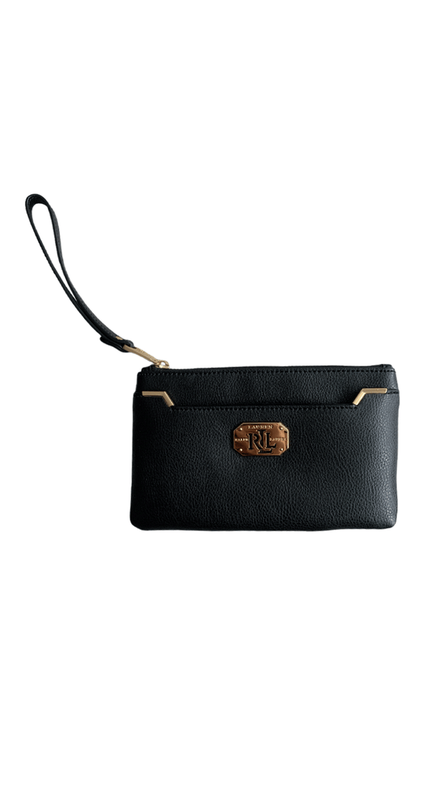 Clutch Black Leather