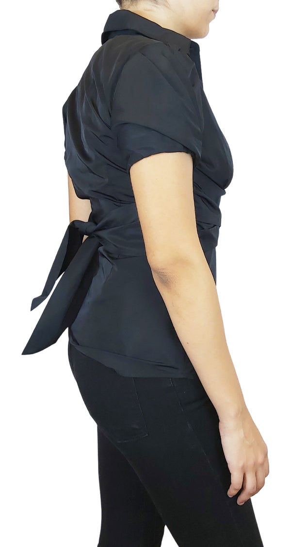 Blusa Impermeable Lazo Negro