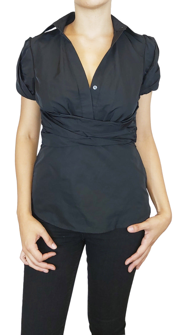 Blusa Impermeable Lazo Negro