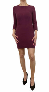 Vestido Burdeo