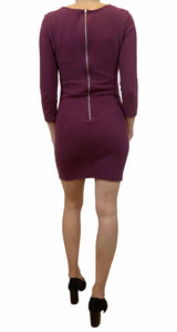 Vestido Burdeo