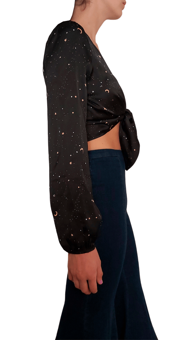 Blusa Crop Amarra