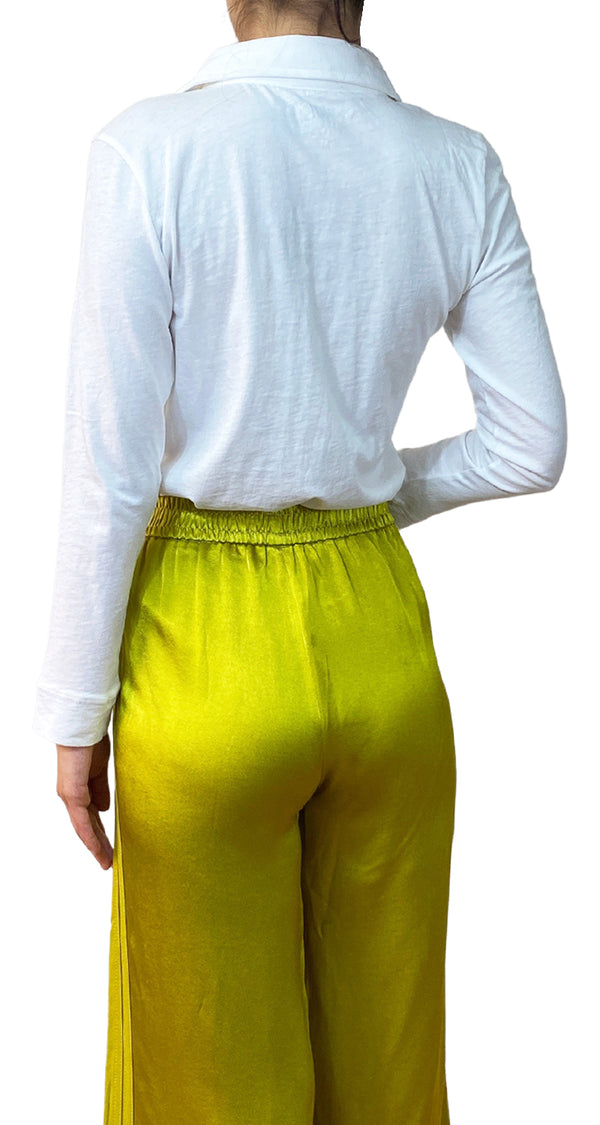 Polera Blanca Botones