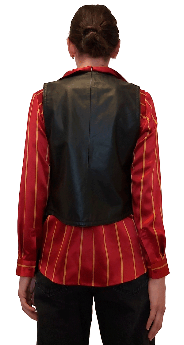 Vest Cuero Flecos