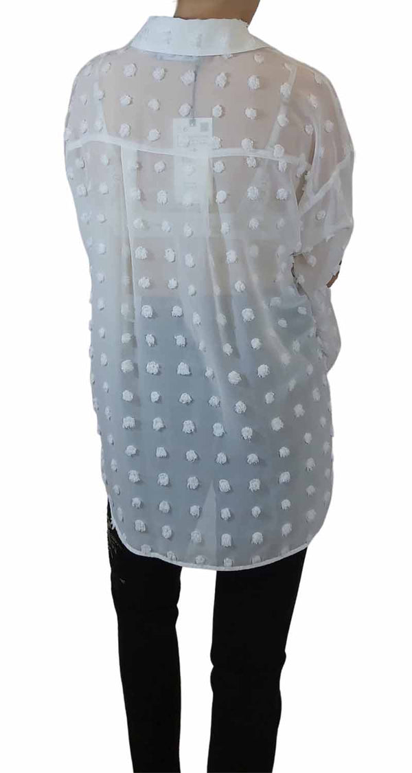 Blusa Polka Dot Relieve