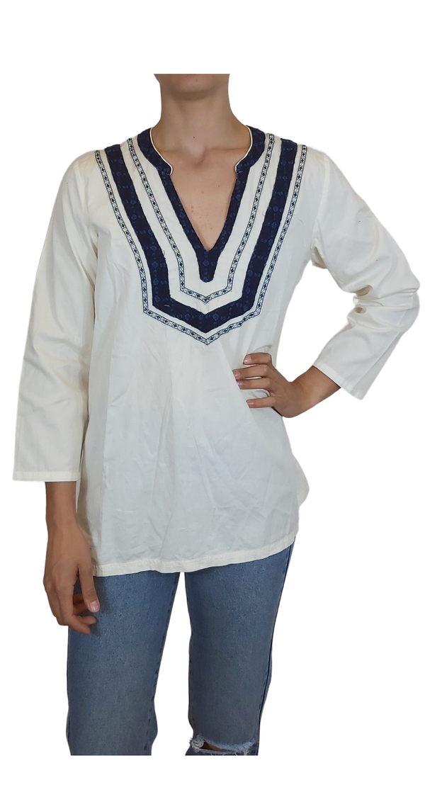 Blusa Cintas Azules