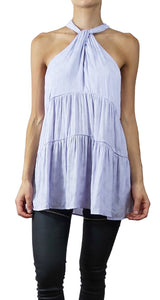 Blusa Lila Flores