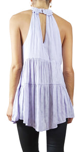 Blusa Lila Flores