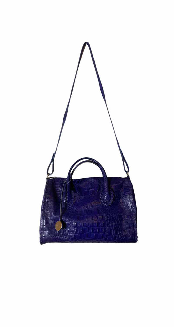 Cartera Azul Reptil