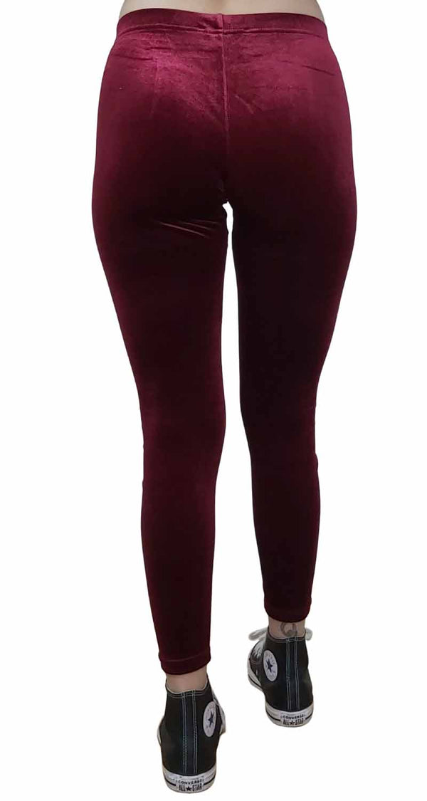 Leggings Burdeo Velvet