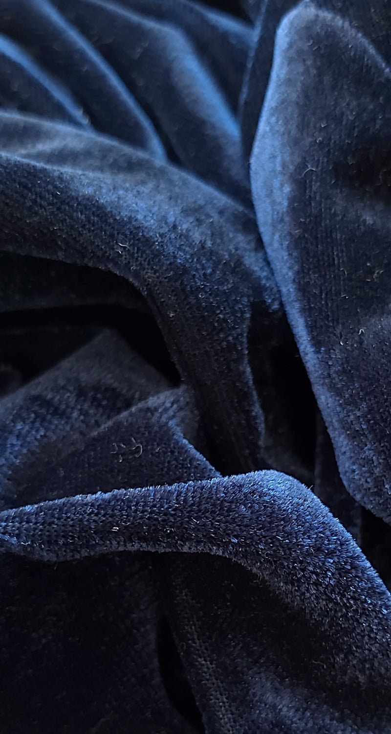 Falda Azul Velvet
