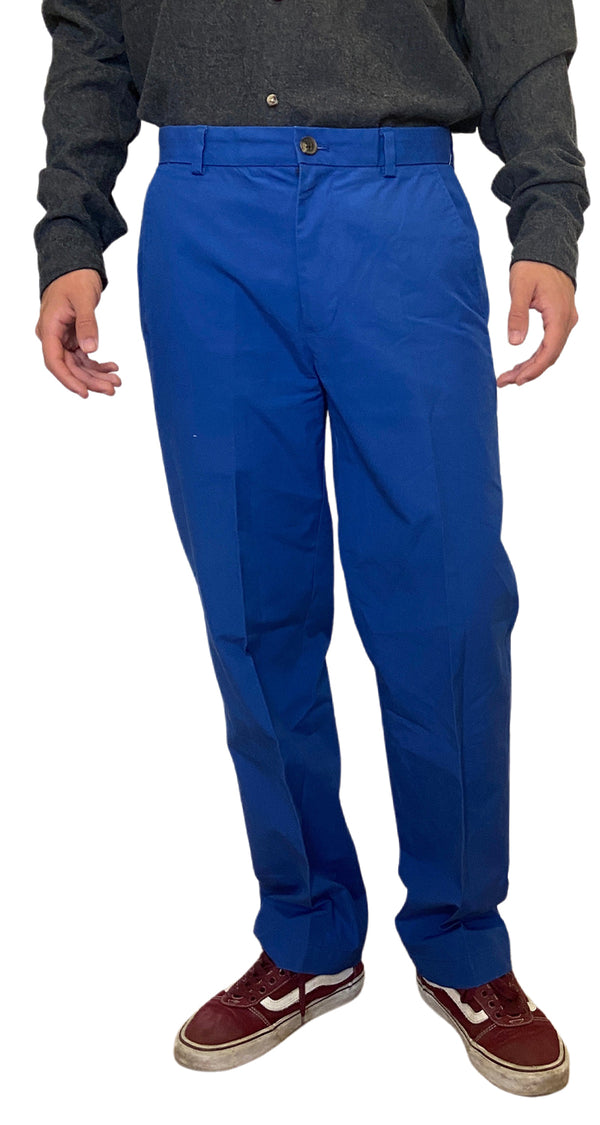 Pantalón Algodón Azul
