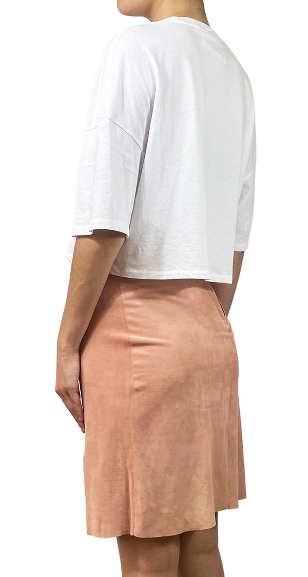 Polera Blanca Corazón