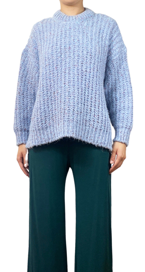 Sweater Azul Tejido