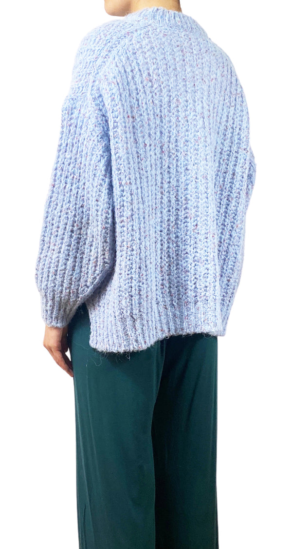 Sweater Azul Tejido