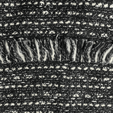 Chaqueta Tweed Negro