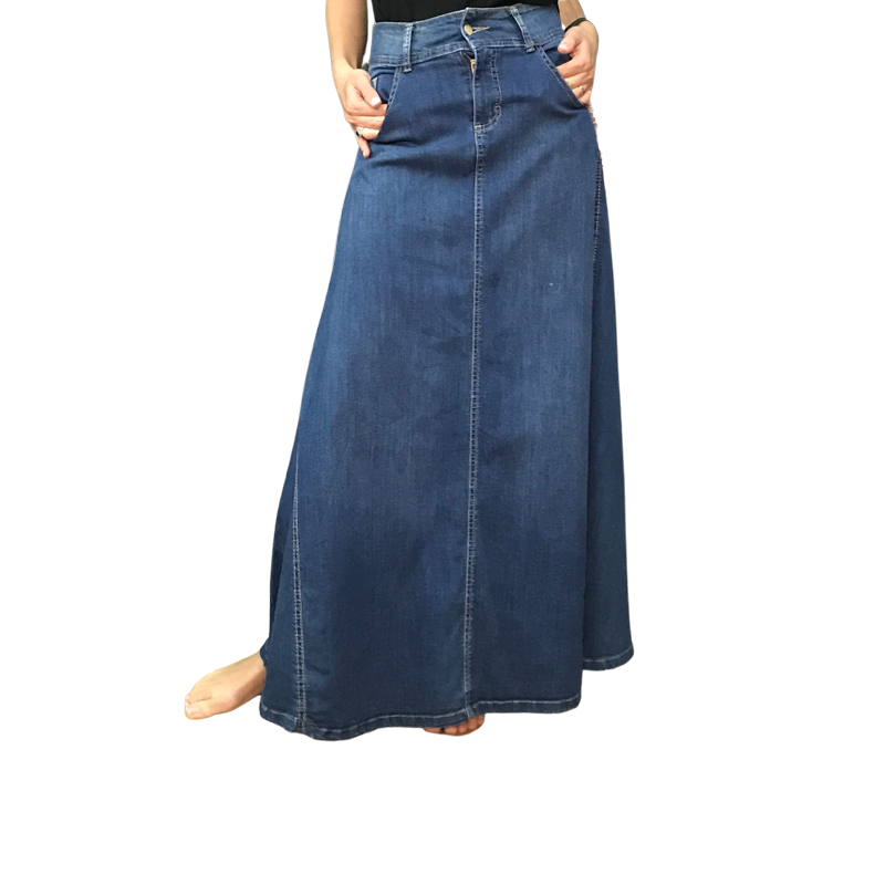 Falda Dark Denim