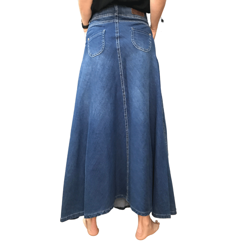 Falda Dark Denim