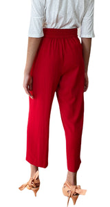 Pantalón Crop Rojo