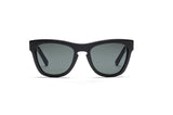 Anteojos Wayfarer Negro matte / Lente negro / Logo azul (5178942259335)