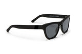 Anteojos Wayfarer Negro mate /  Lente espejo Negro / Logo Negro (5178942390407)