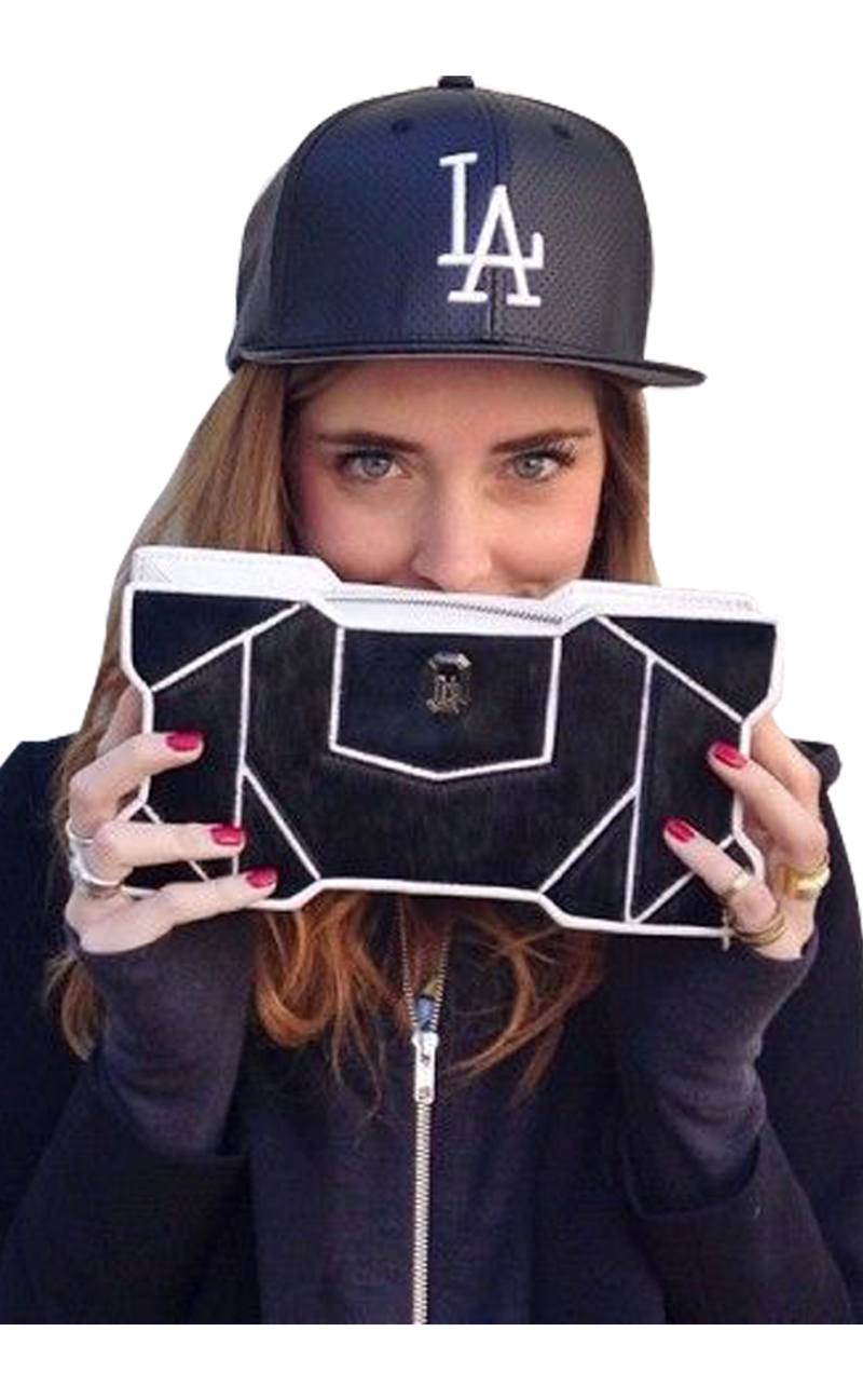 Cartera "Facets Pony Hair" (5220485955719)