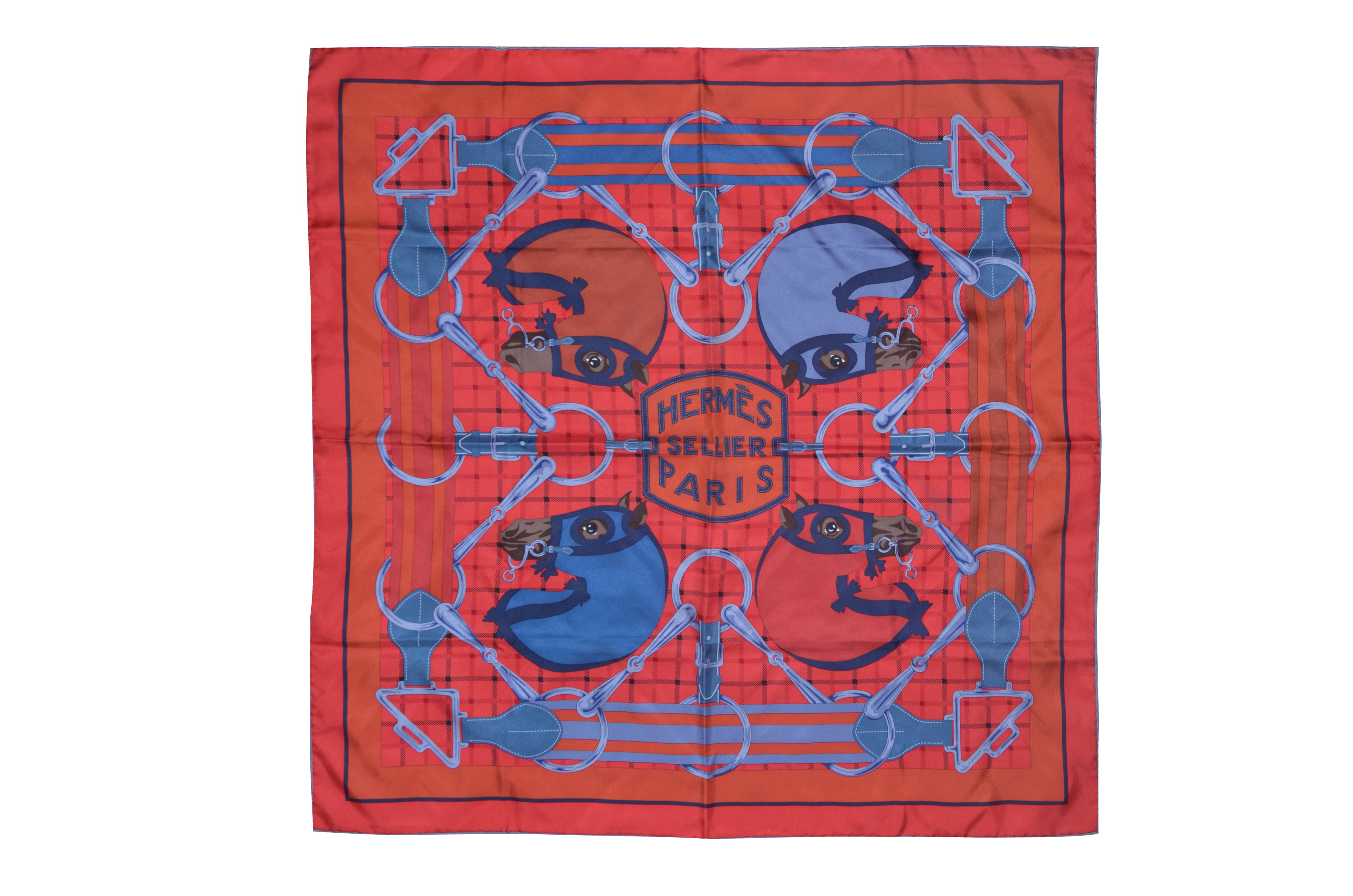 Pañuelo Cuadrado Carré 90 "Selier Paris"