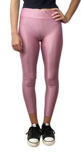 Leggings Rosada Satinada