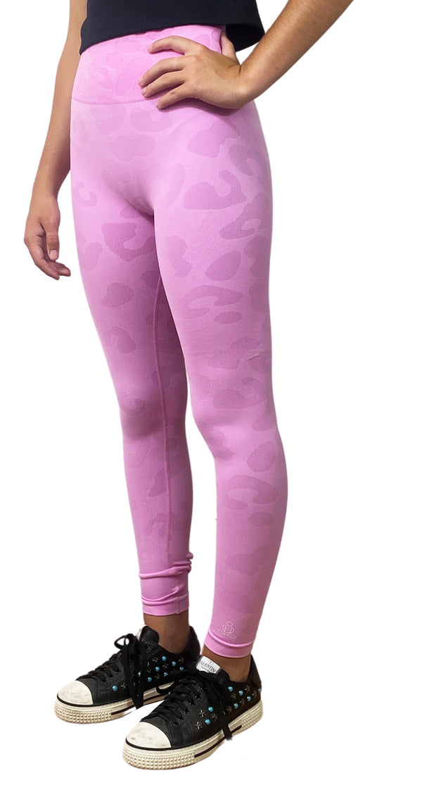 Leggings Rosada Diseño