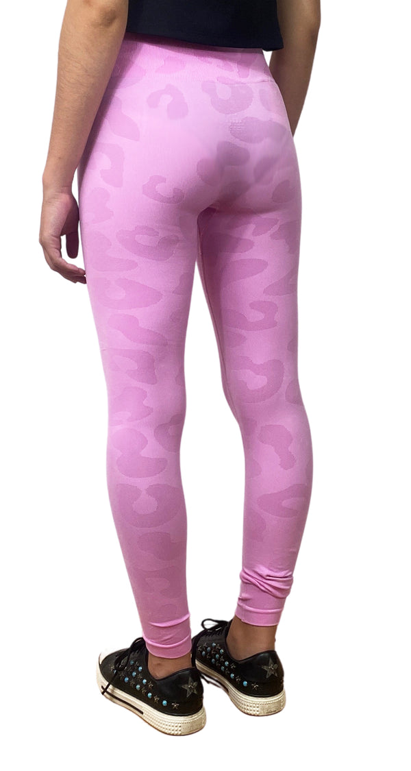 Leggings Rosada Diseño