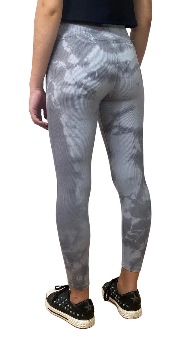 Leggings Gris Tie Dye