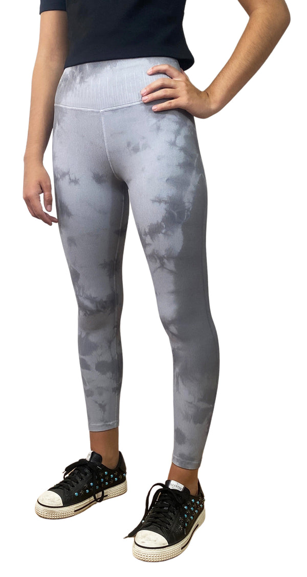 Leggings Gris Tie Dye