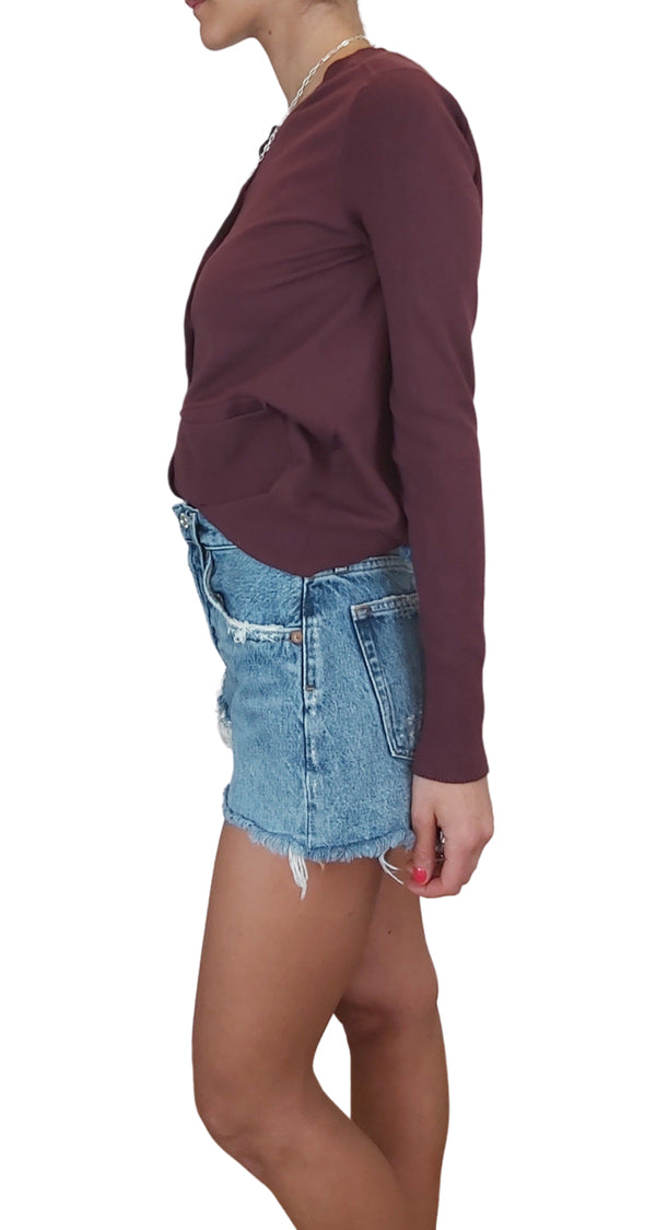Cardigan Burdeo