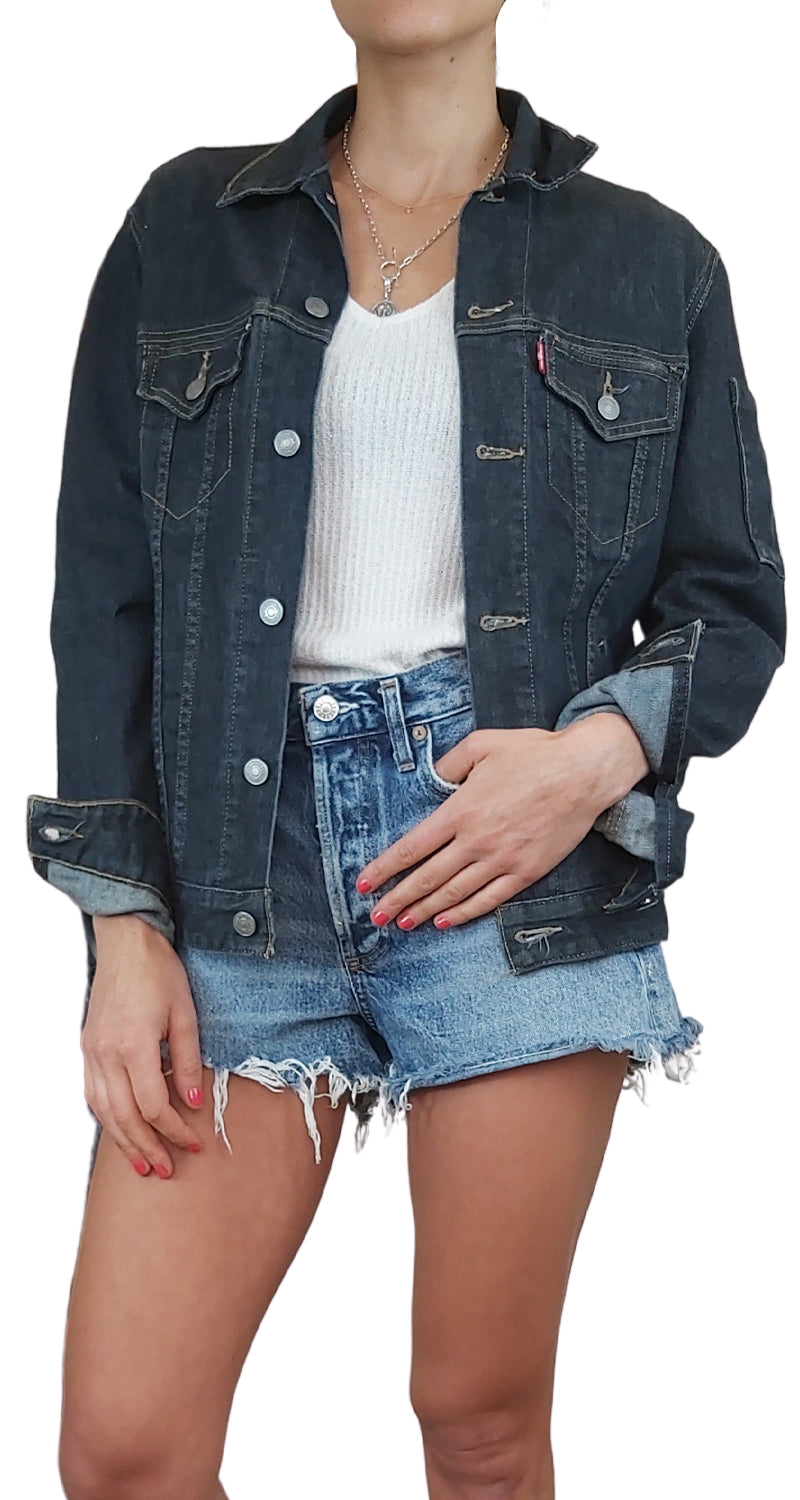 Chaqueta Denim Oscuro