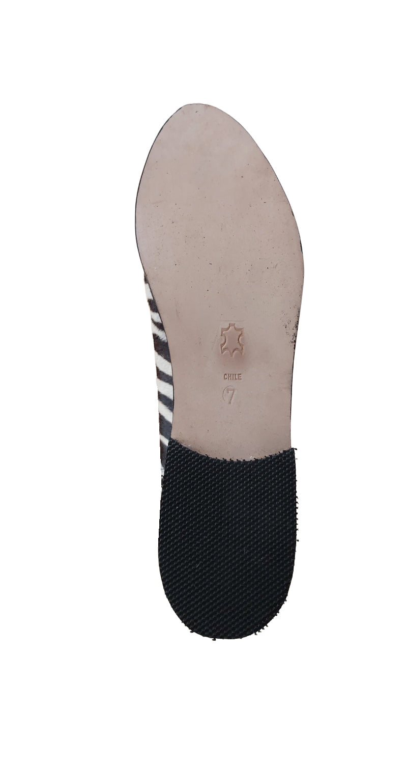 Botines Piel Cebra