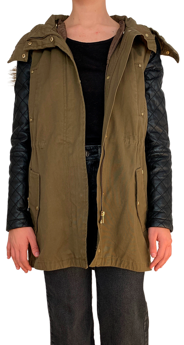 Chaqueta Militar Quilted