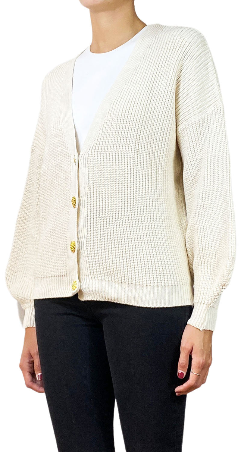 Sweater Botones Dorados