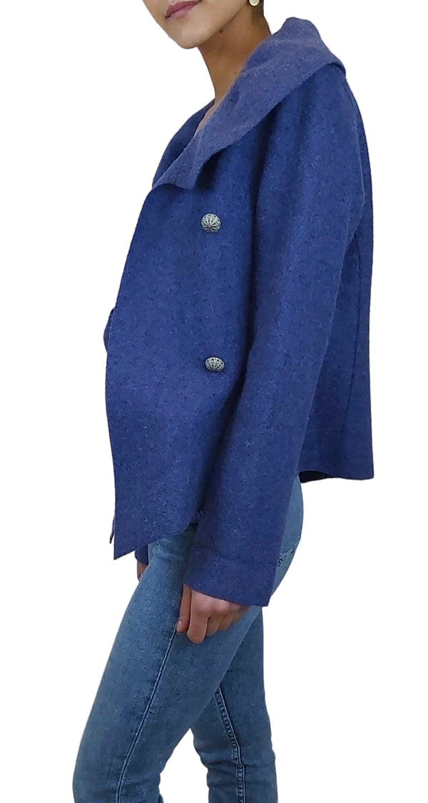Chaqueta Violeta Lana Alpaca