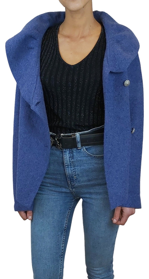 Chaqueta Violeta Lana Alpaca