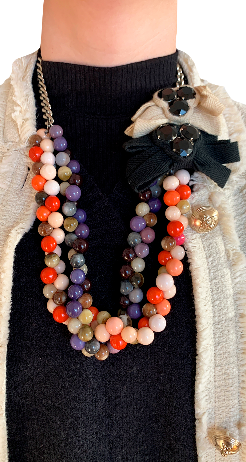 Collar Multicolor Lazo