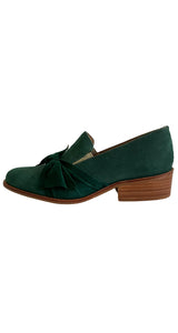 Mocasines Verde Cinta