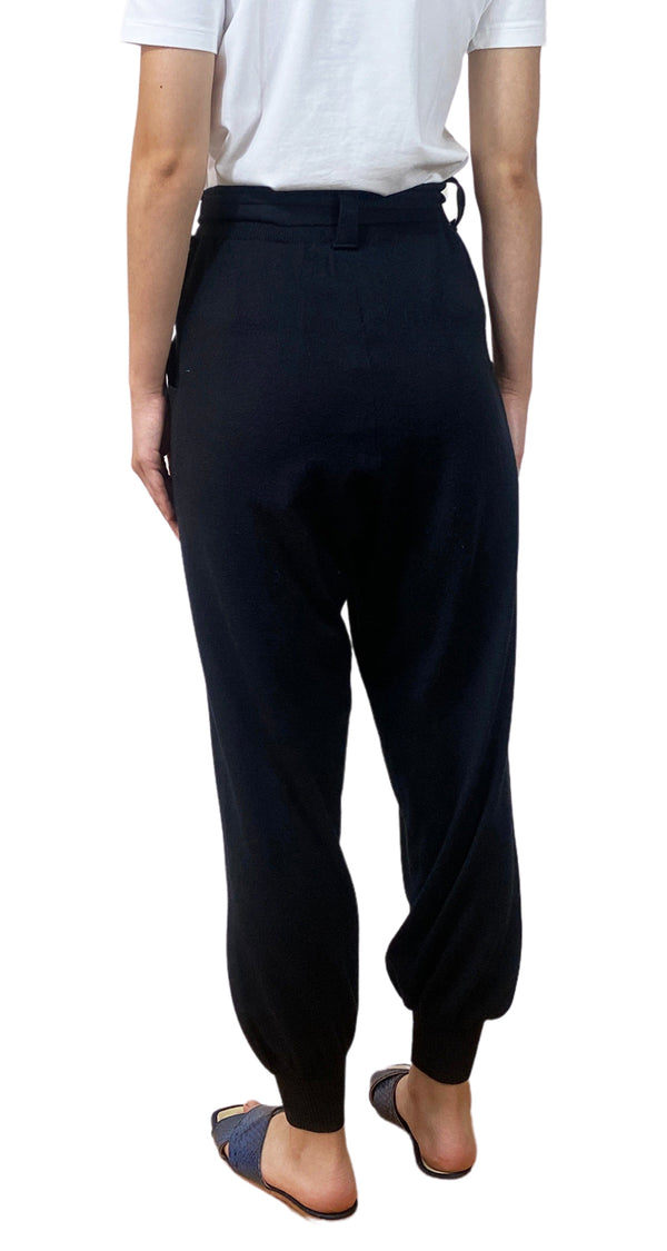 Jogger Negro Tejido