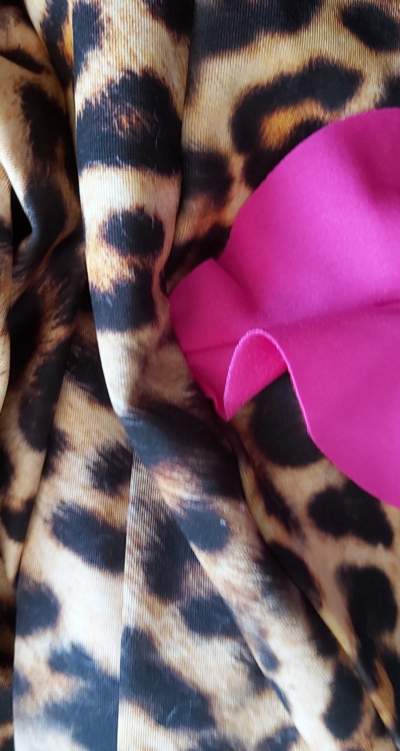 Pollera Animal Fucsia