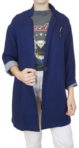 Tapado Nisha Plain Azul