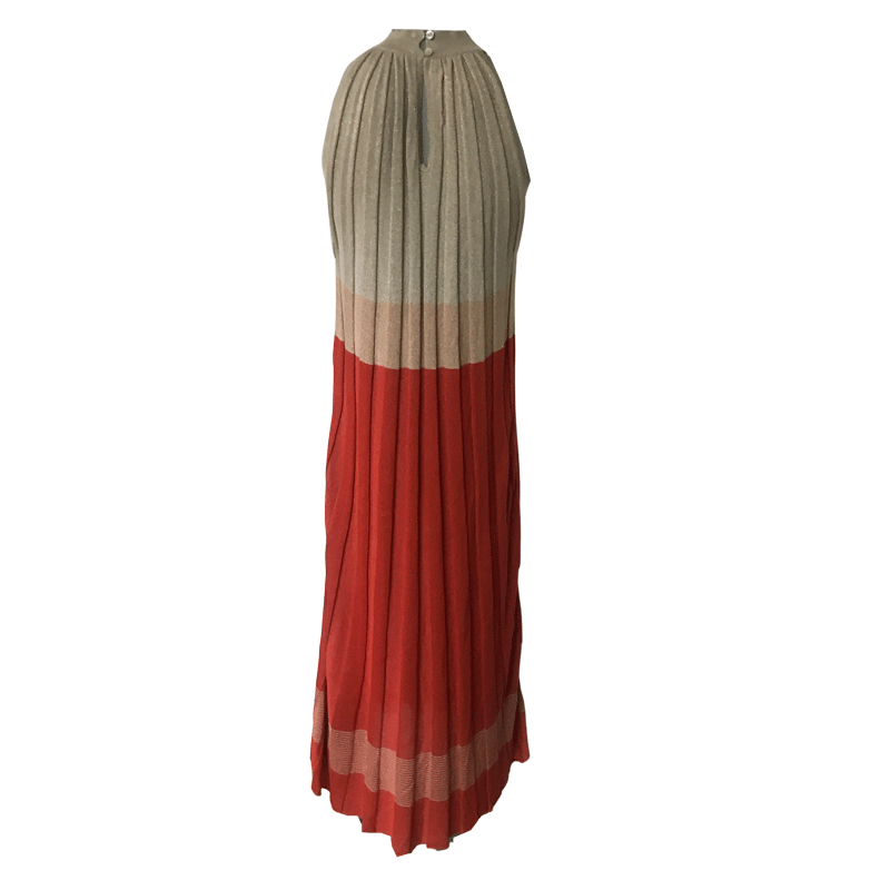Vestido Knit Pleat